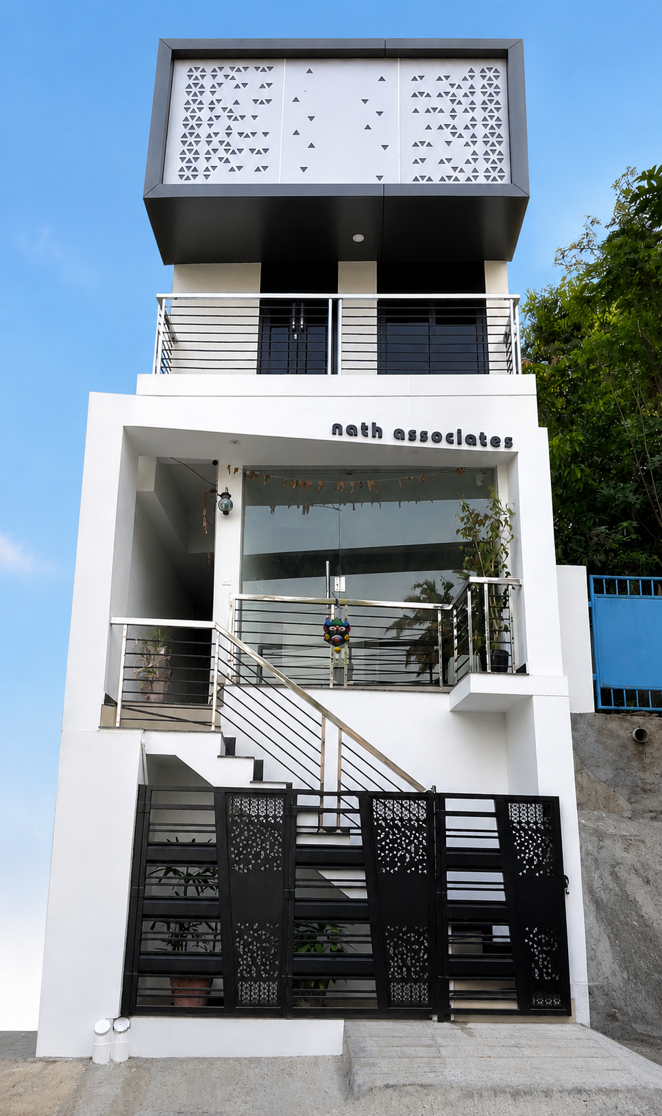 Nath Associates office building in Karamana, Thiruvananthapuram